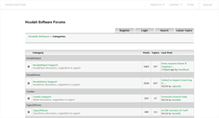 Desktop Screenshot of forums.houdah.com