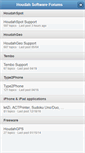 Mobile Screenshot of forums.houdah.com